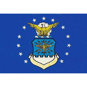 United States Air Force - Flag Sticker at Sticker Shoppe