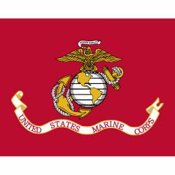 United States Marine Corps - Flag Sticker