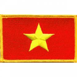 Vietnam Flag - Embroidered Iron On Patch