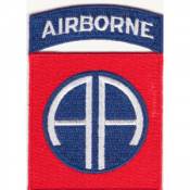 82nd Airborne - Embroidered Iron On Patch