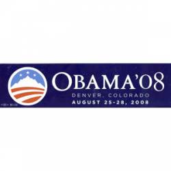 Obama Convention 2008 - Bumper Sticker