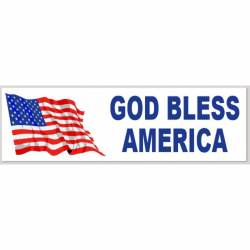 God Bless America - Bumper Sticker