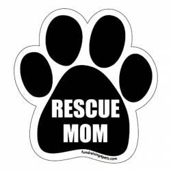 Rescue Mom - Paw Magnet